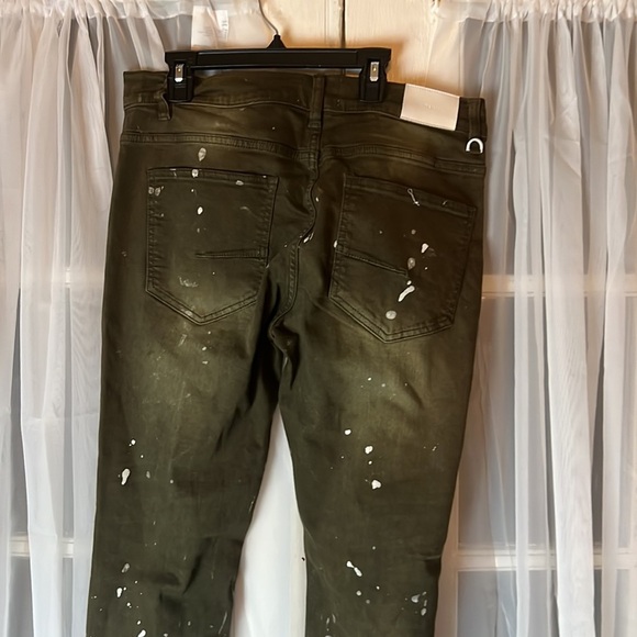 KDNK 114 14 11 Jeans Men’s M32 With Paint Splash Busted Knees - Picture 9 of 10